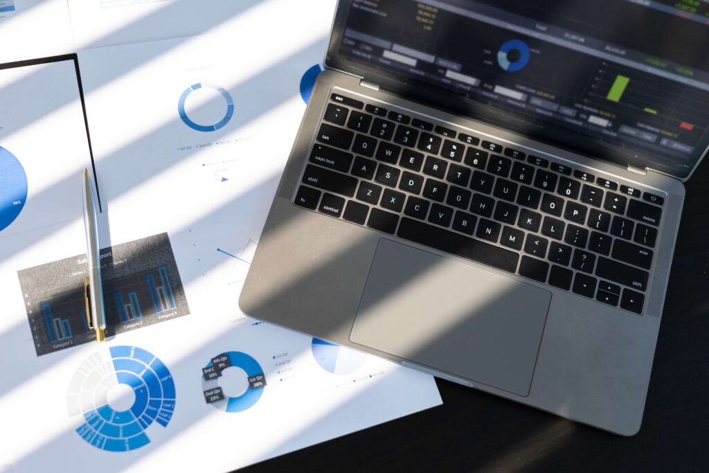 Chart document business desk reports and analytics